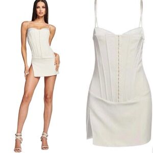 NWT I.AM.GIA Friella Corset Bone Mini Dress